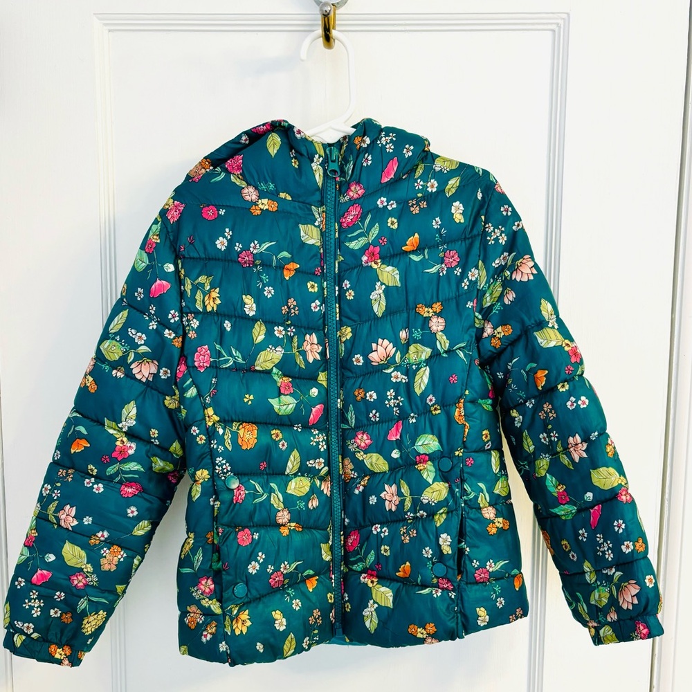 Zara Girls Water Repellent Quilted Jacket, Size 122cm (6yrs)